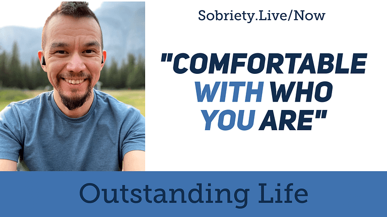 How To Be Comfortable With Who You Are | Positive Recovery Mindset Be Comfortable